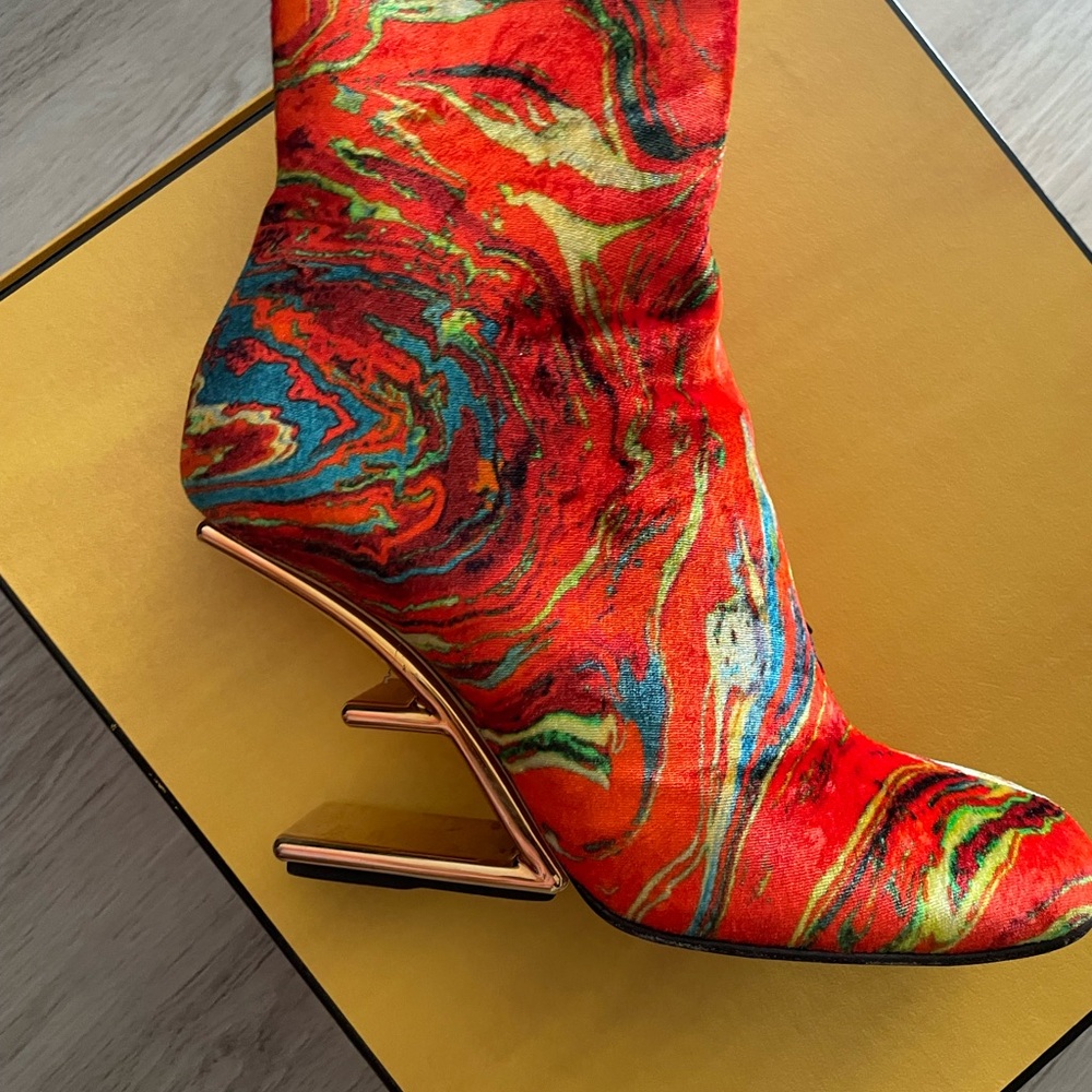 Fendi multicolored Heeled Boots